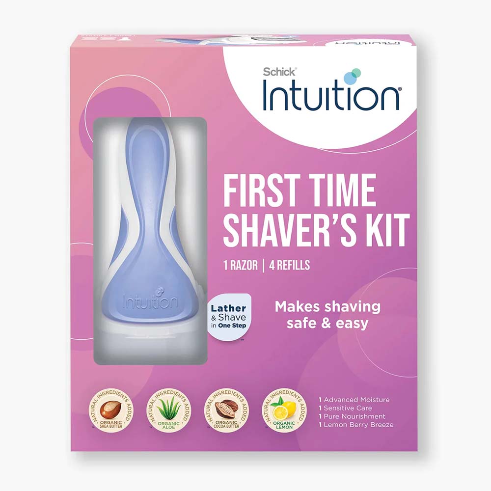 Schick Intuition First Time Shavers Gift Pack