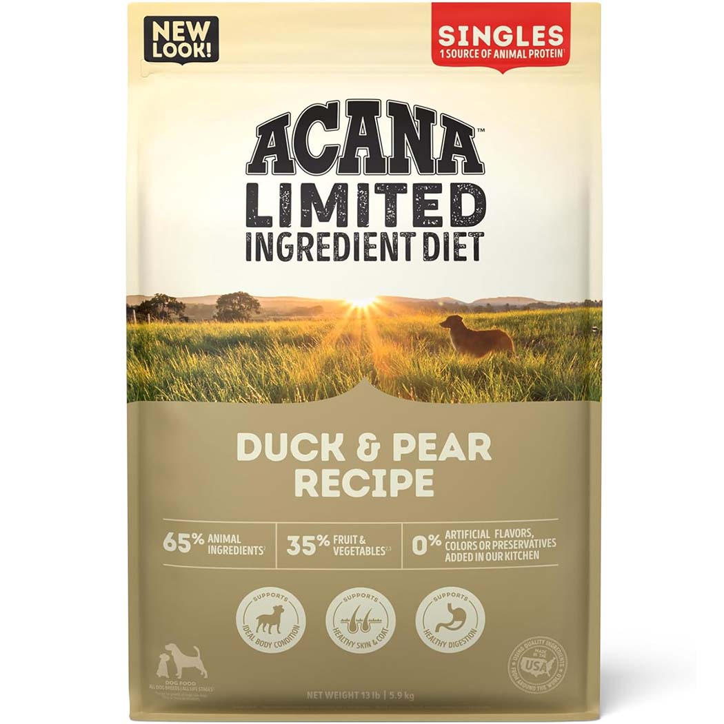 acana duck and pear dog food