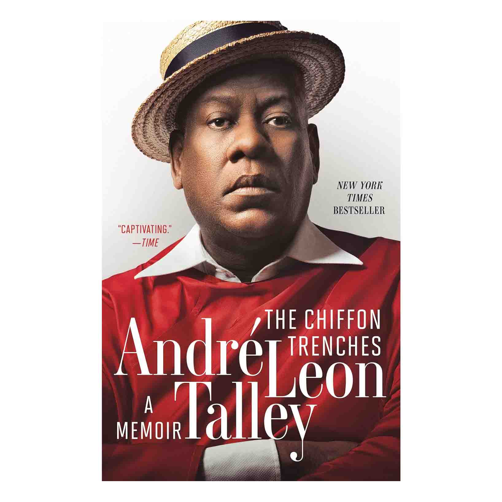 book titled The Chiffon Trenches by André Leon Talley