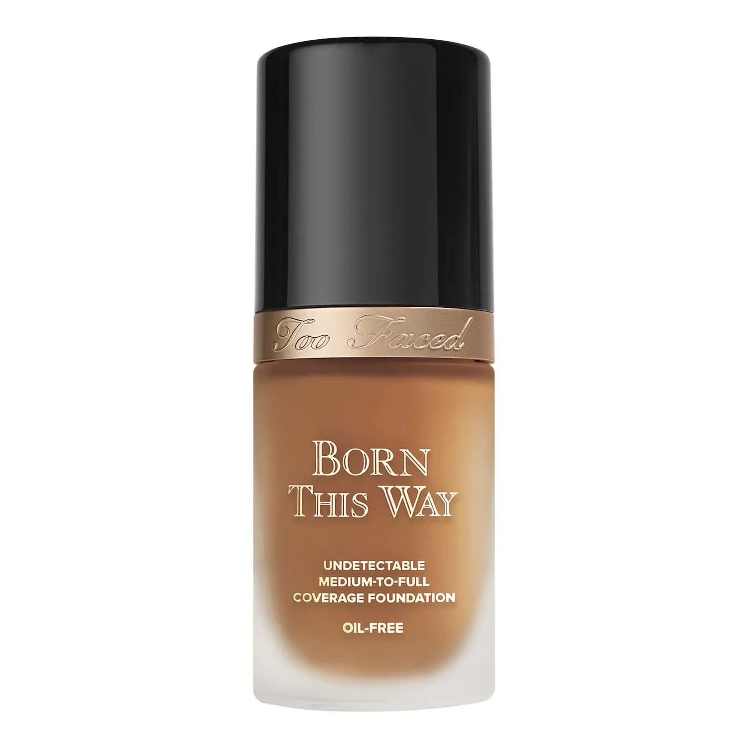 Too Faced Born This Way Natural Finish Longwear Liquid Foundation in the shade rich tan