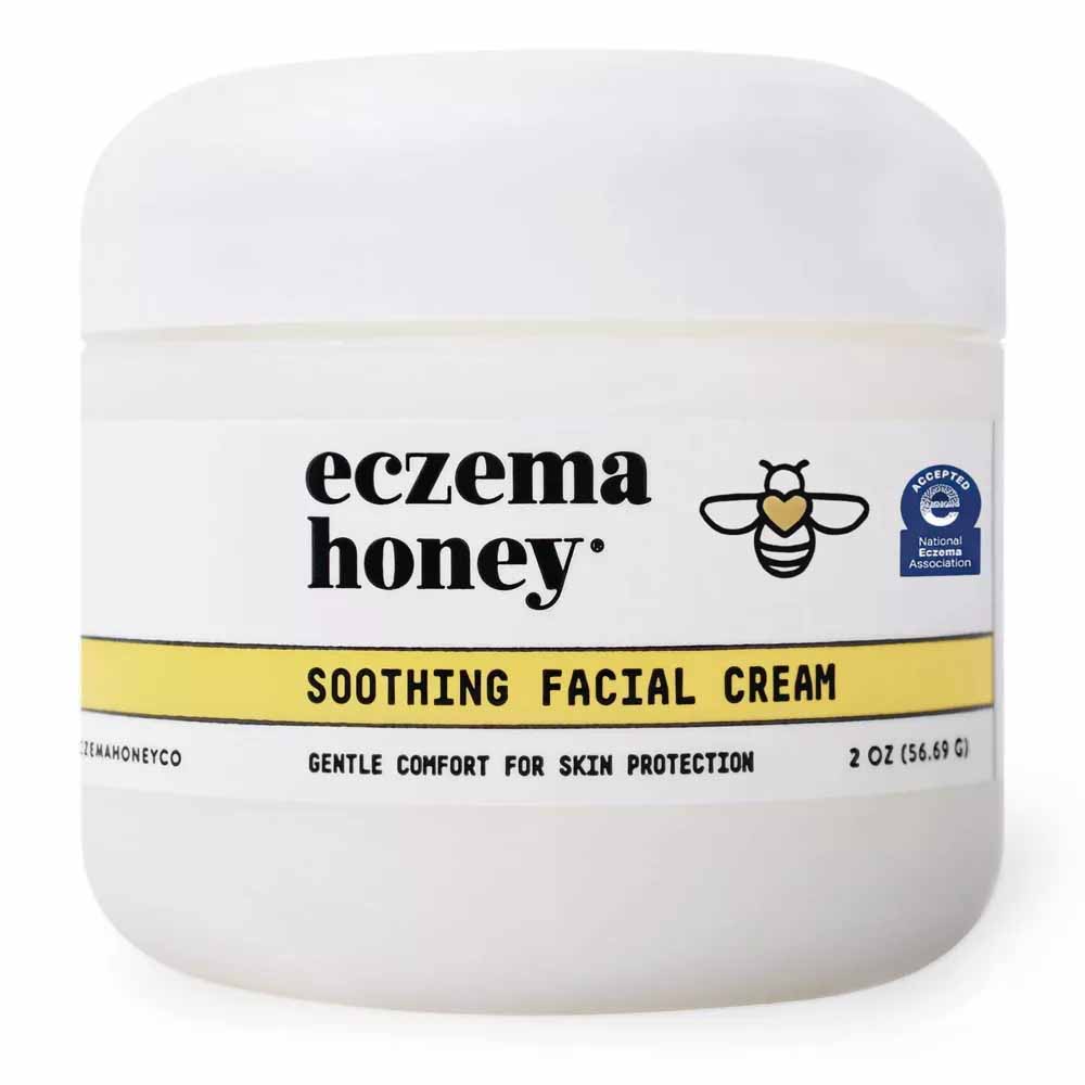 tub of Eczema Honey Soothing cream for face
