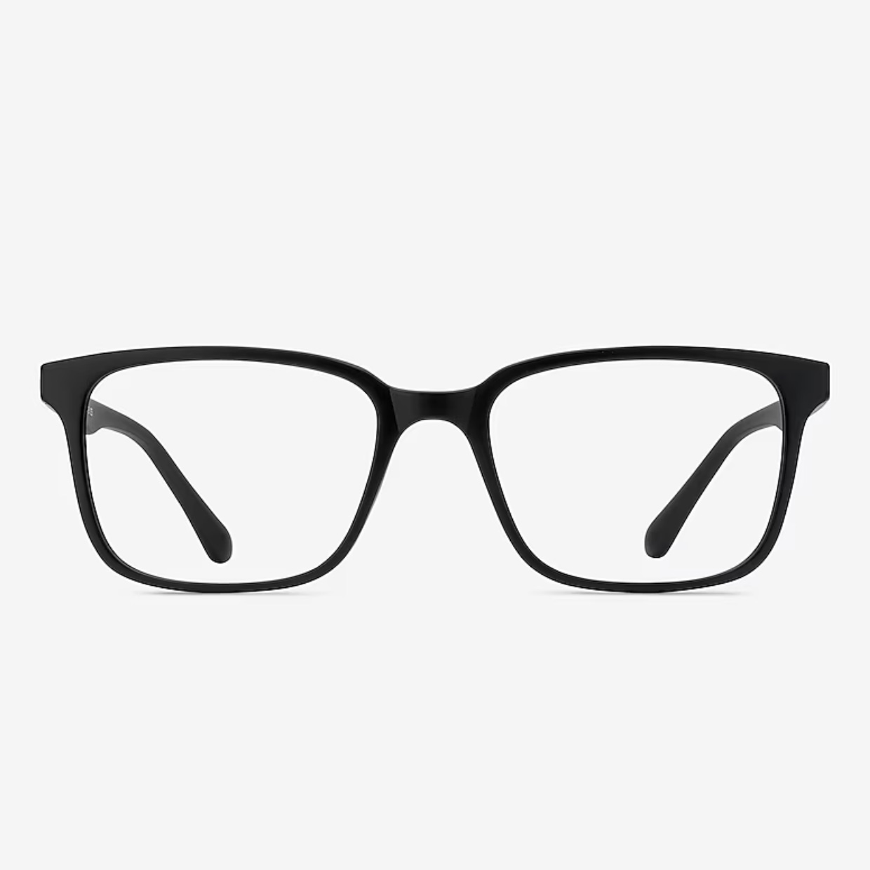 Rectangle Matte Black Eyeglasses