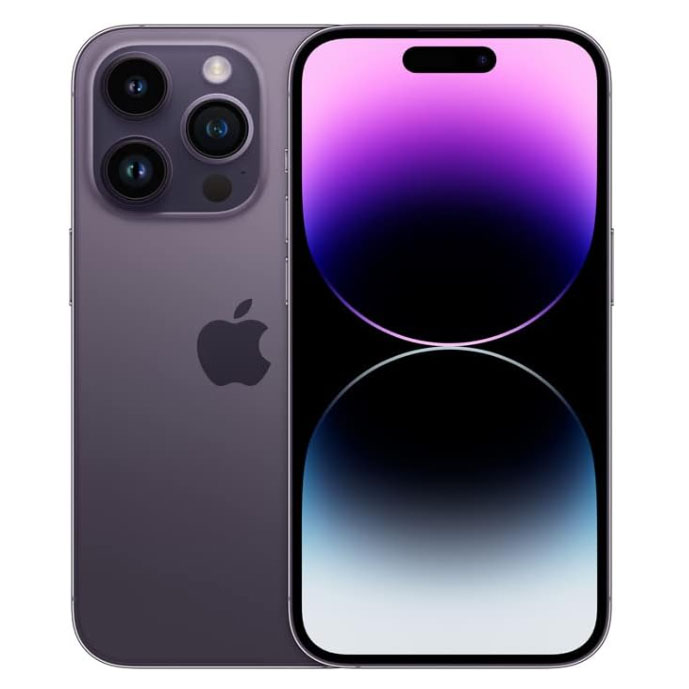 Apple iPhone 14 Pro Unlocked in purple