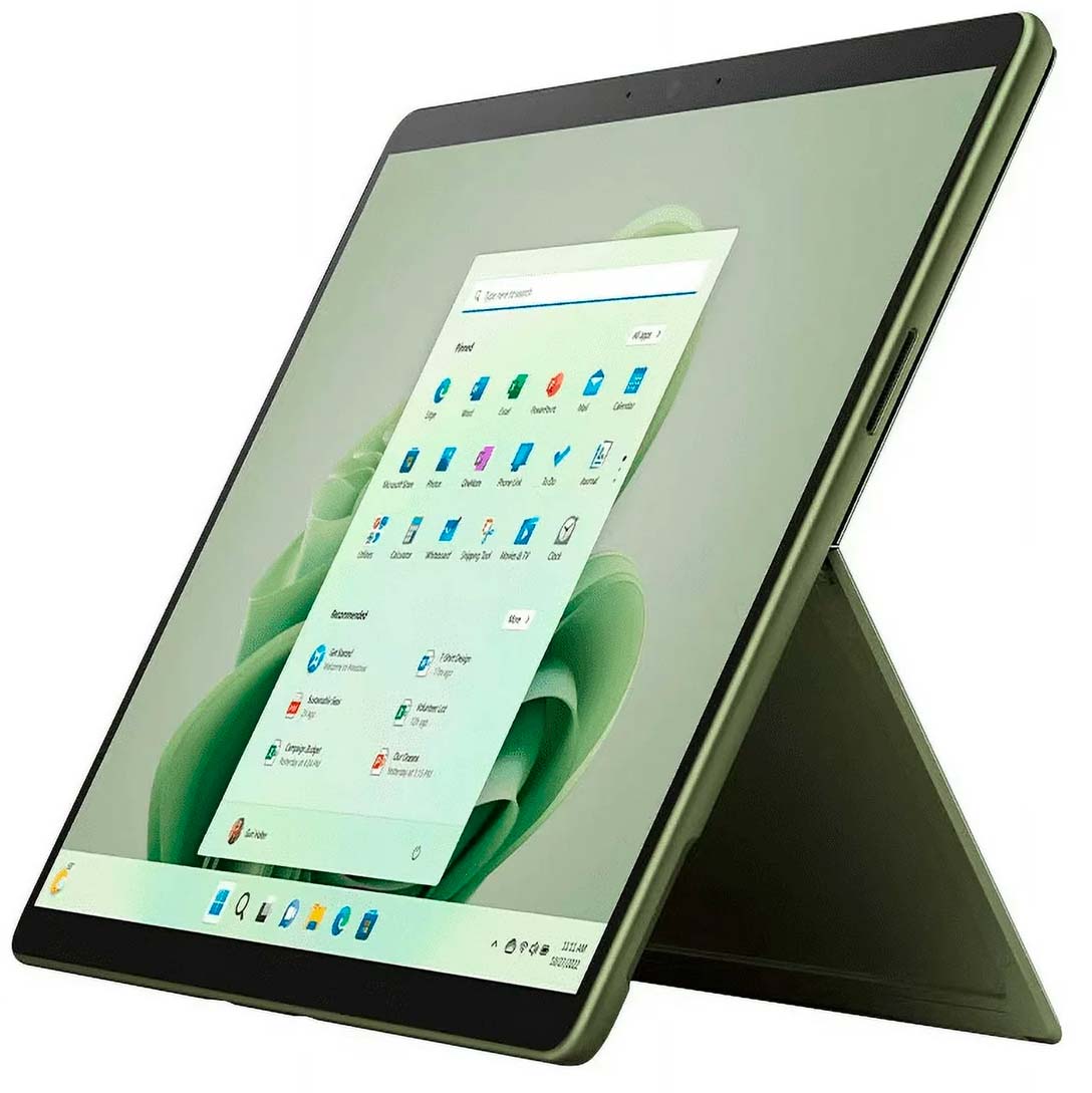 microsoft surface 9 2-in-1 laptop in forest green