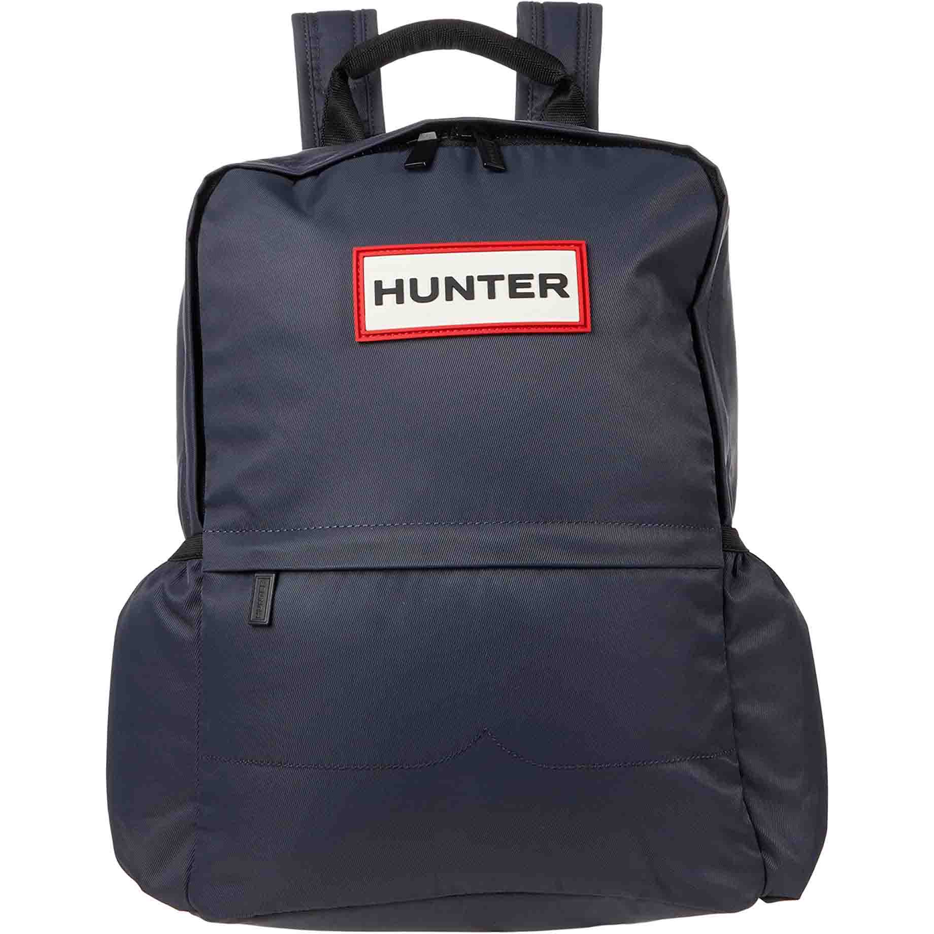 hunter nylon backpack in blue