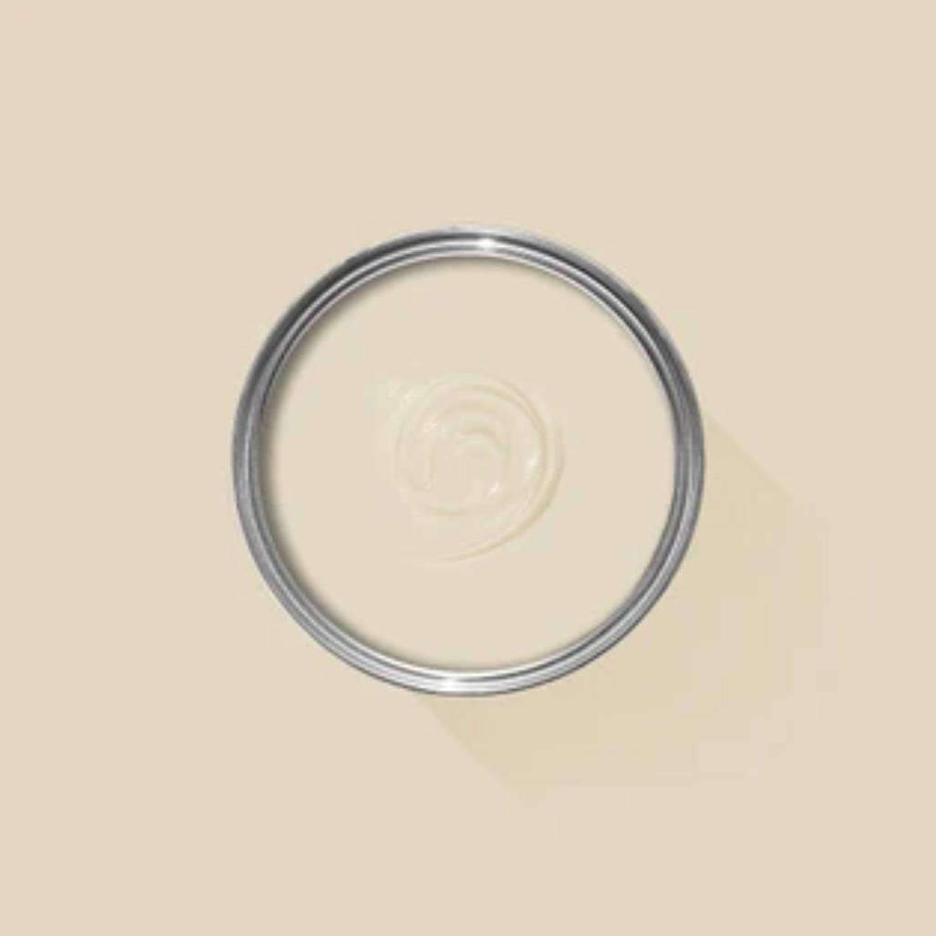 Farrow & Ball modern emulsion paint in the color Lime White 