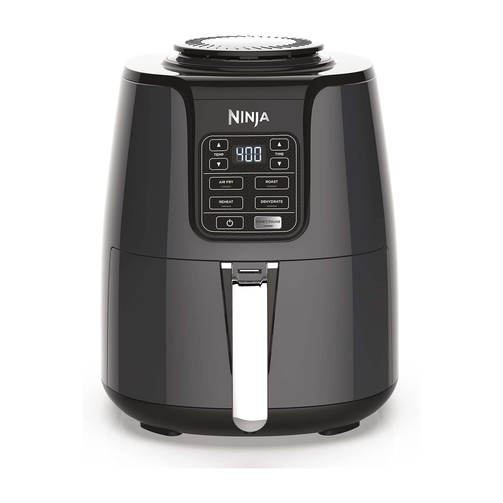Ninja AF101 Air Fryer that Crisps, Roasts, Reheats, & Dehydrates, for Quick, Easy Meals in gray