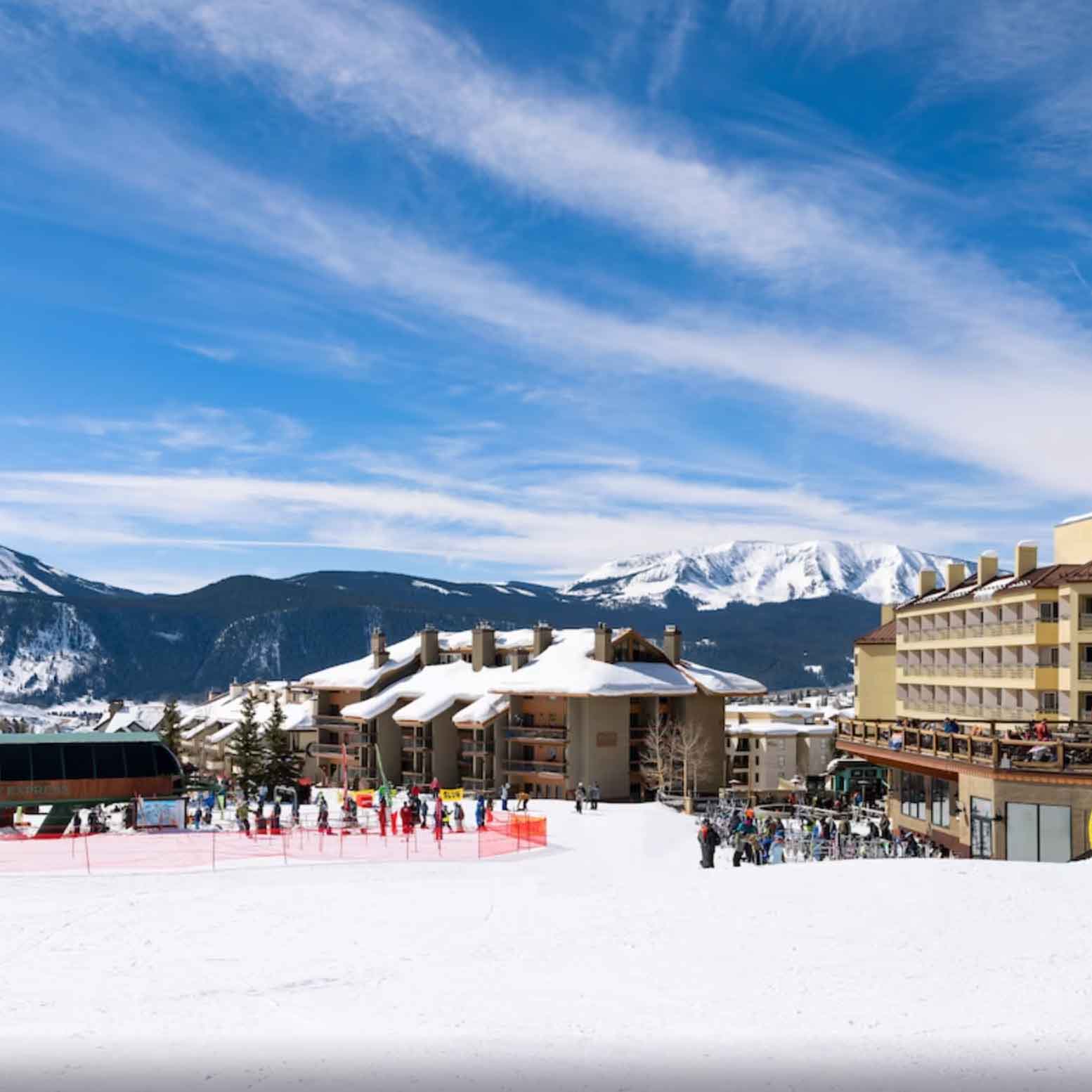 View of Elevation Hotel & Spa ski mountain