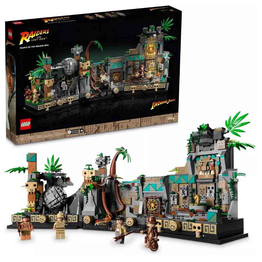 Indiana Jones LEGO set built and in box