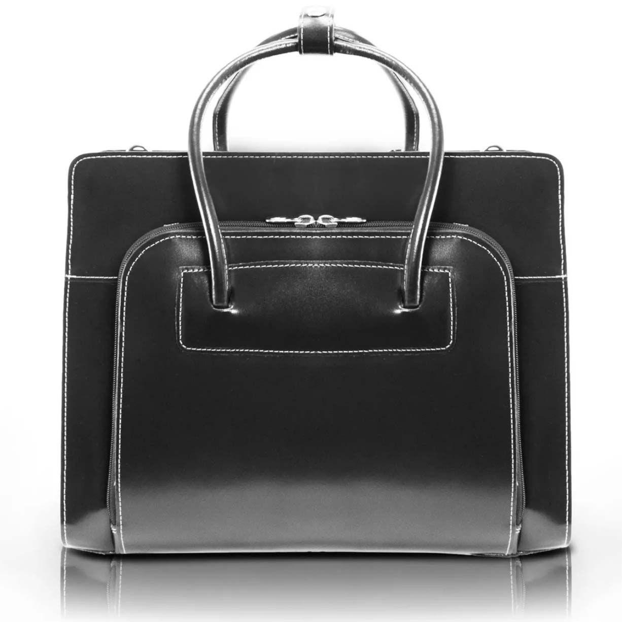 Black laptop briefcase