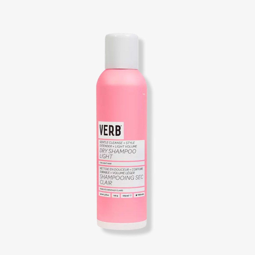 Verb Dry Shampoo Light Tones in pink bottle
