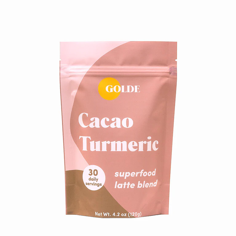 Packet of Cacao Turmeric Latte Blend