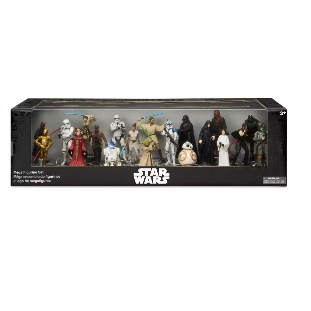 Star Wars Mega Figure Play Set in a box