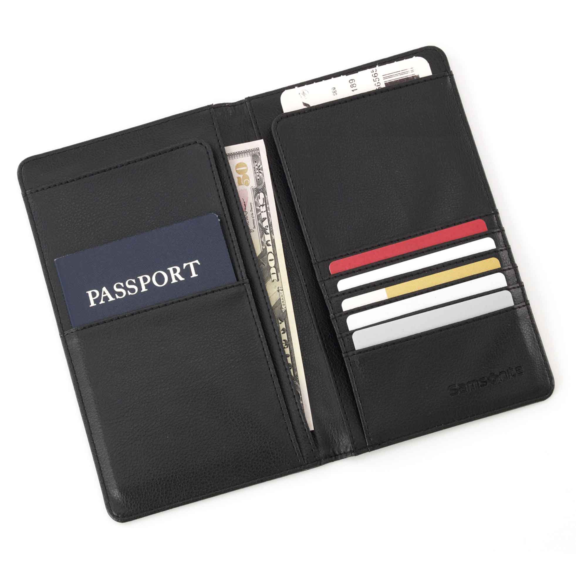 Samsonite Travel Wallet with passport, cash and card holders