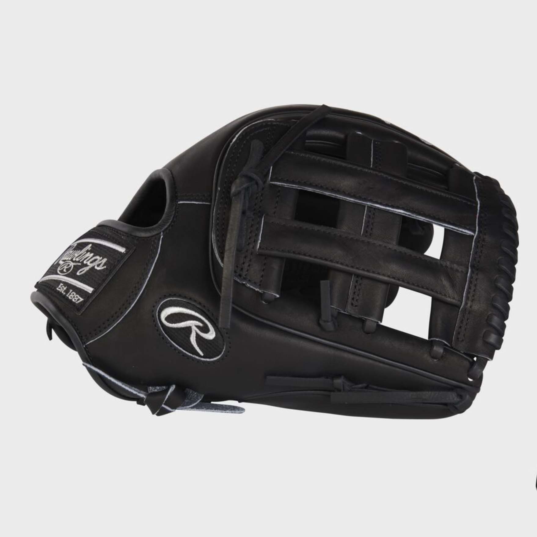 Rawlings outfield glove in black