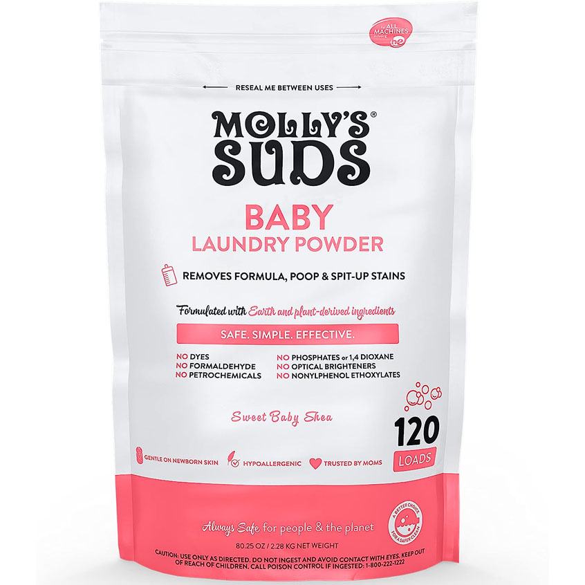 mollys suds baby laundry powder