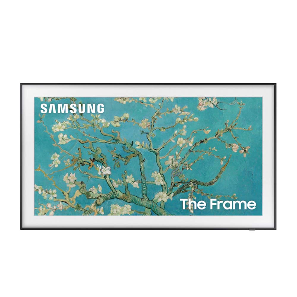 Samsung The Frame 55” Class LS03B Smart TV in black and white 