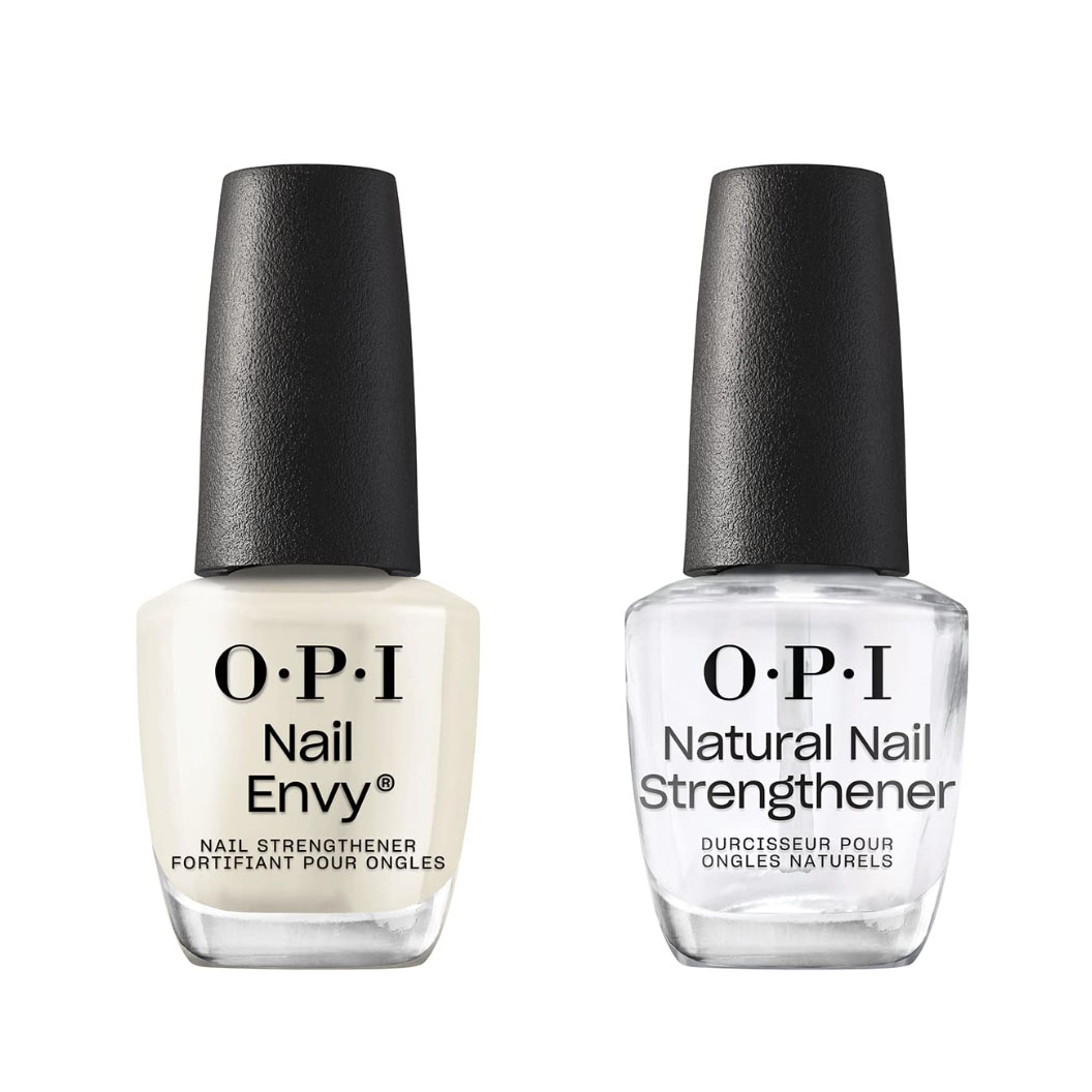 O.P.I nail strengthener and treatment in glass bottle
