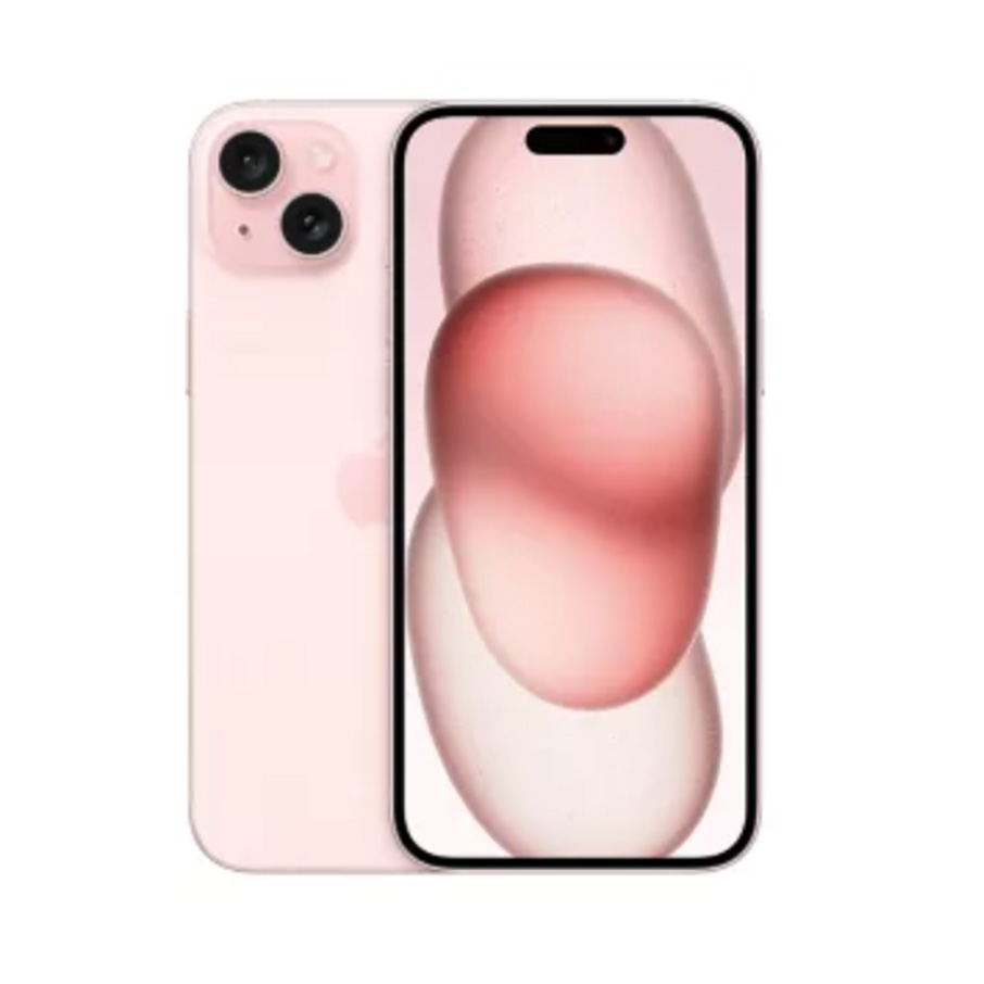 Apple iPhone 15 in light pink