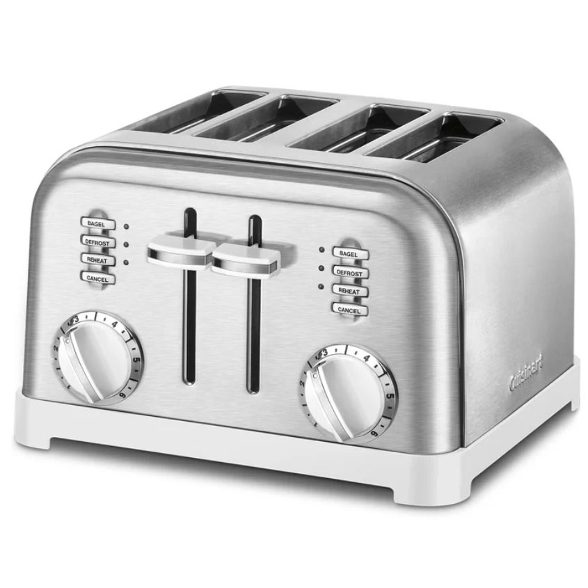 Cuisinart 4 Slice Toaster in silver