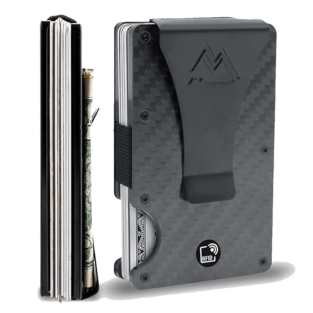 Mountain Voyage Minimalist Wallet for Men with easy card access and card holders