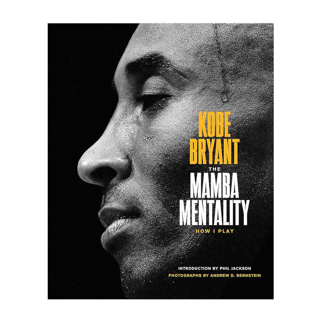 book titled The Mamba Mentality: How I Play with a picture of Kobe Byrant