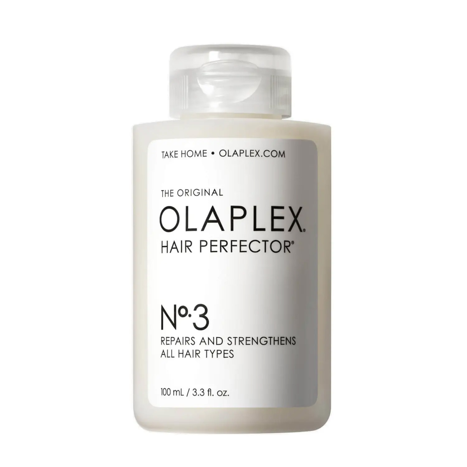 a bottle of Olapex No. 3 Hair Perfector