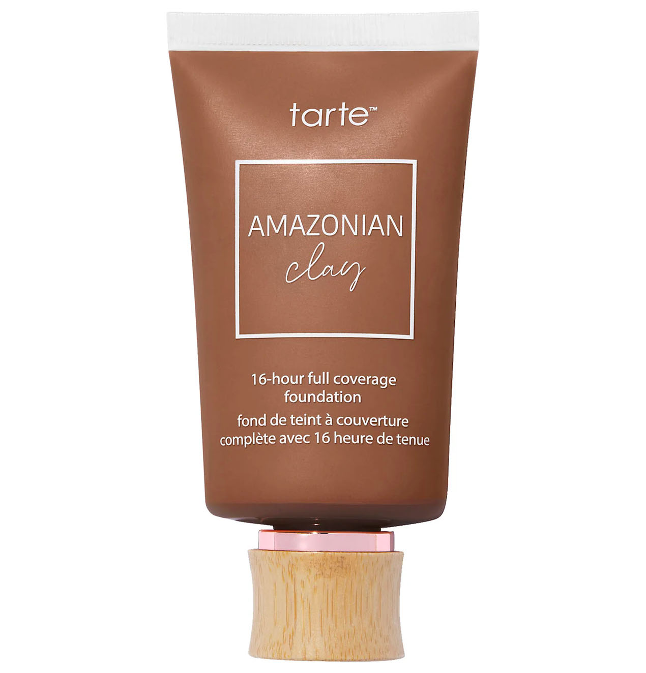 tarte amazonian clay foundation in shade 56S Rich Sand