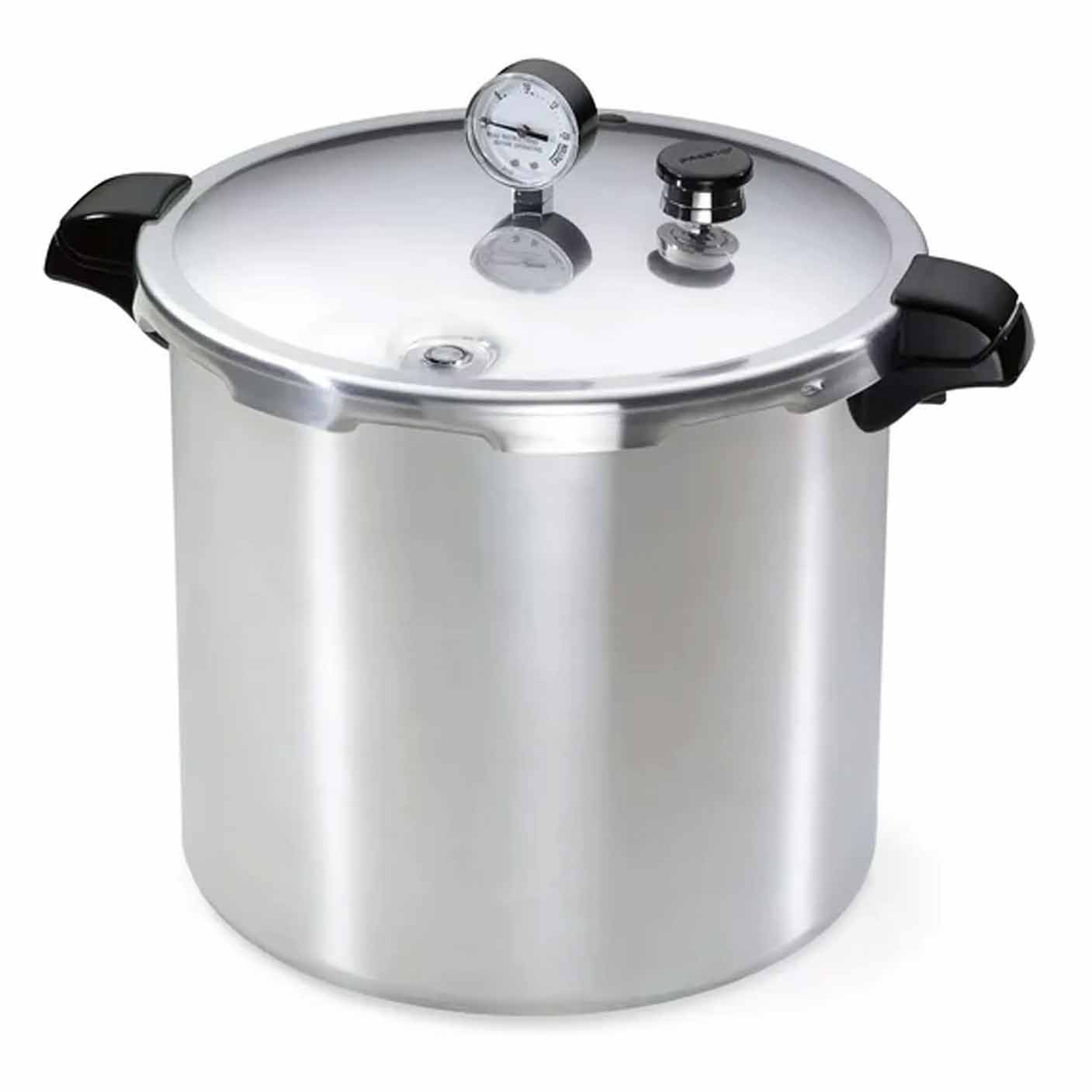 aluminum pressure cooking canister with handles