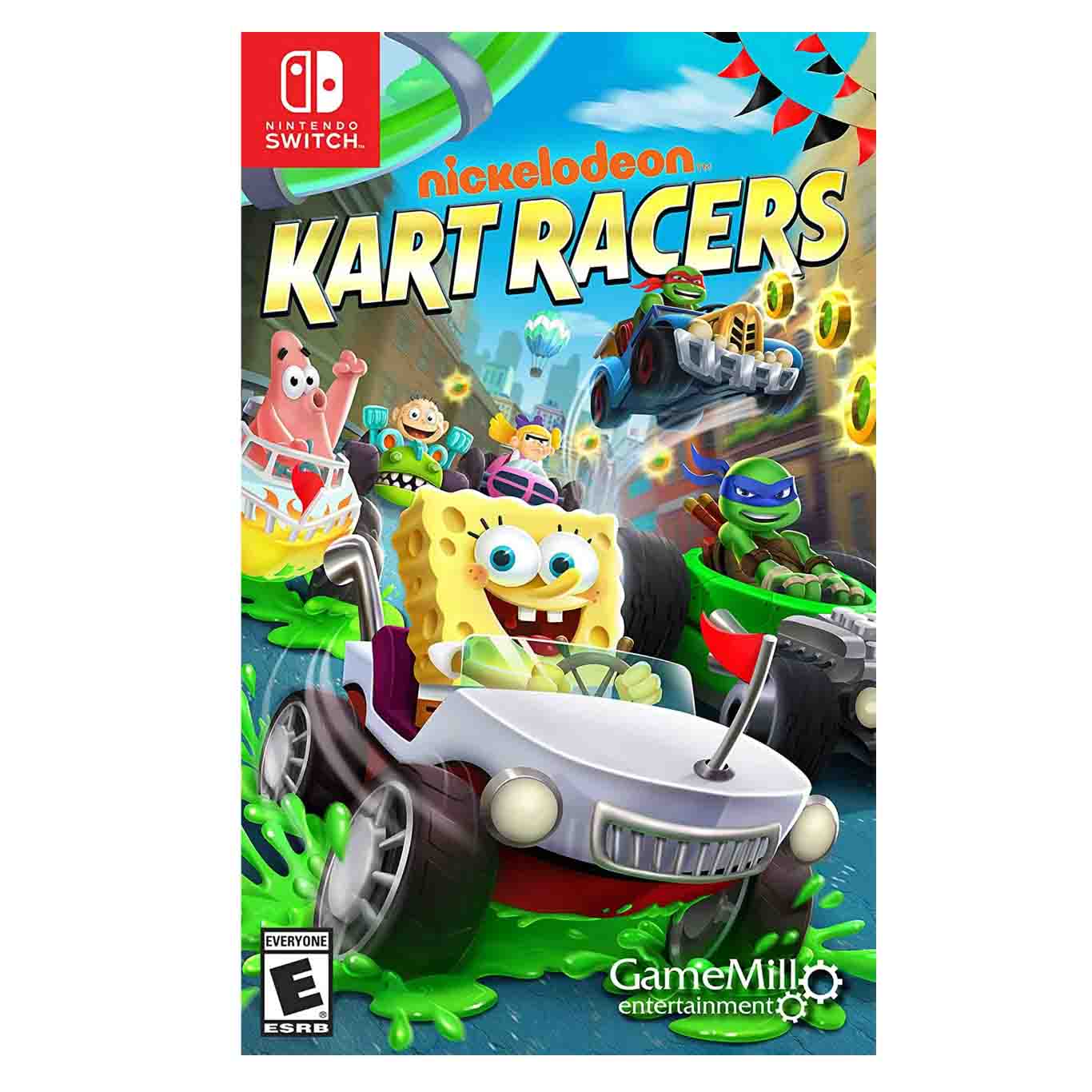 Game Mill Nickelodeon Kart Races Sports Video Games cover